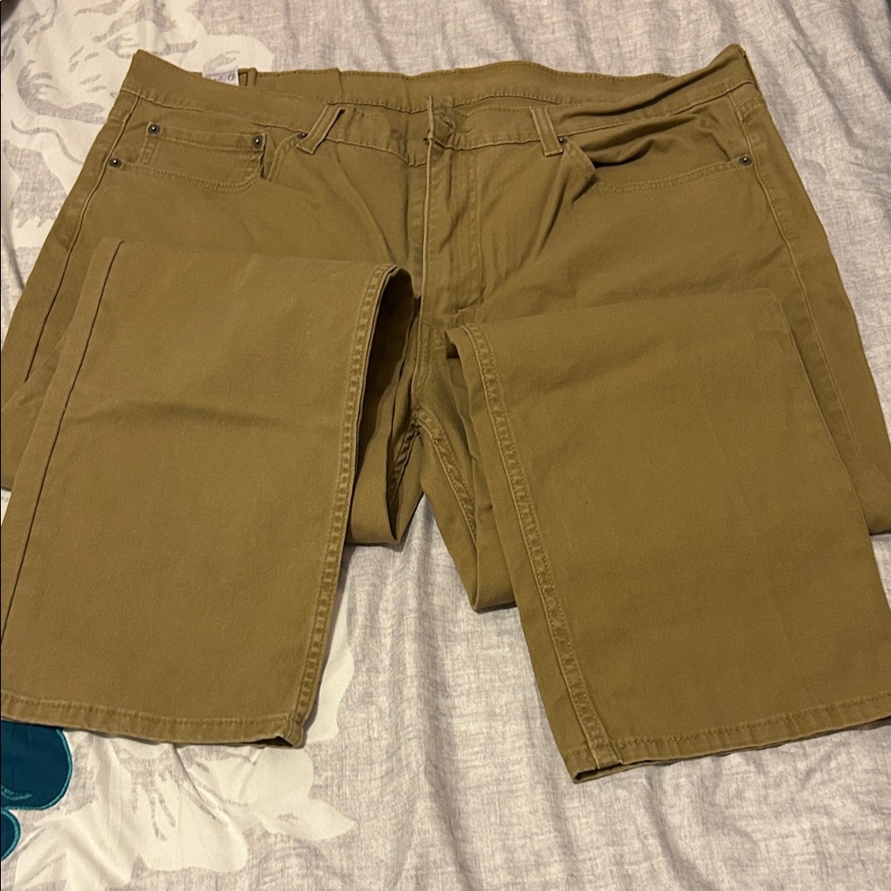 Men's Straight Fit Jeans - Tan Levi’s 514